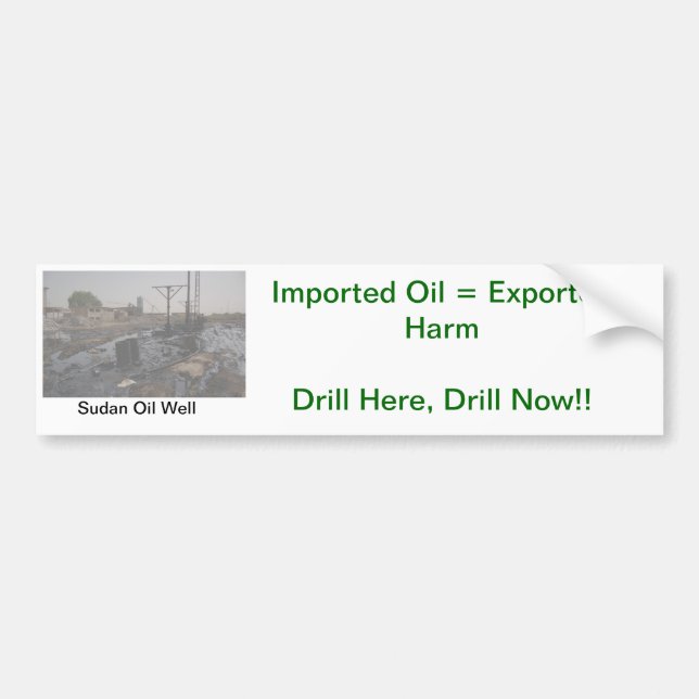 AUTOCOLLANT DE VOITURE LE FORET ICI, FORENT MAINTENANT 3 (Devant)