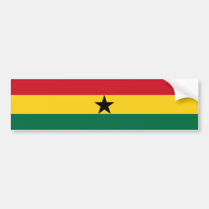 Autocollant De Voiture Le Ghana/drapeau ghanéen