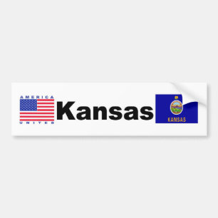 Autocollant De Voiture Le Kansas