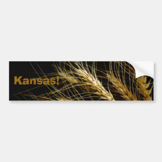 Autocollant De Voiture Le Kansas !  Adhésif pour pare-chocs de culture de