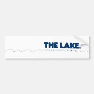 Autocollant De Voiture Le lac Minnetonka - adhésif pour pare-chocs