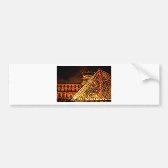 Autocollant De Voiture Le Louvre (Devant)