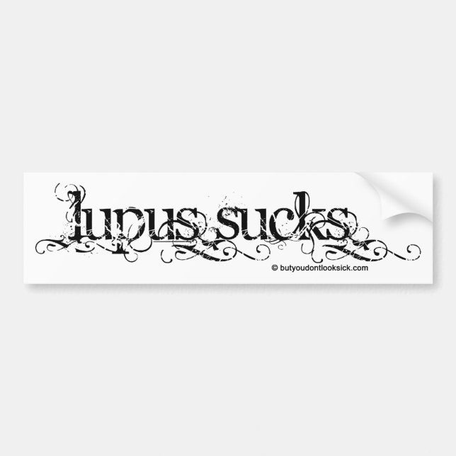 Autocollant De Voiture Le lupus suce (Devant)