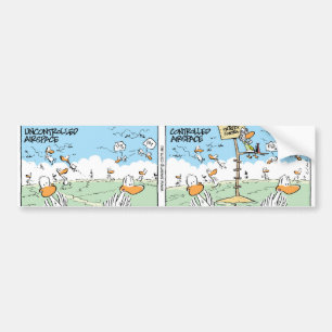 Autocollant De Voiture Le marais penche des motifs de cubage