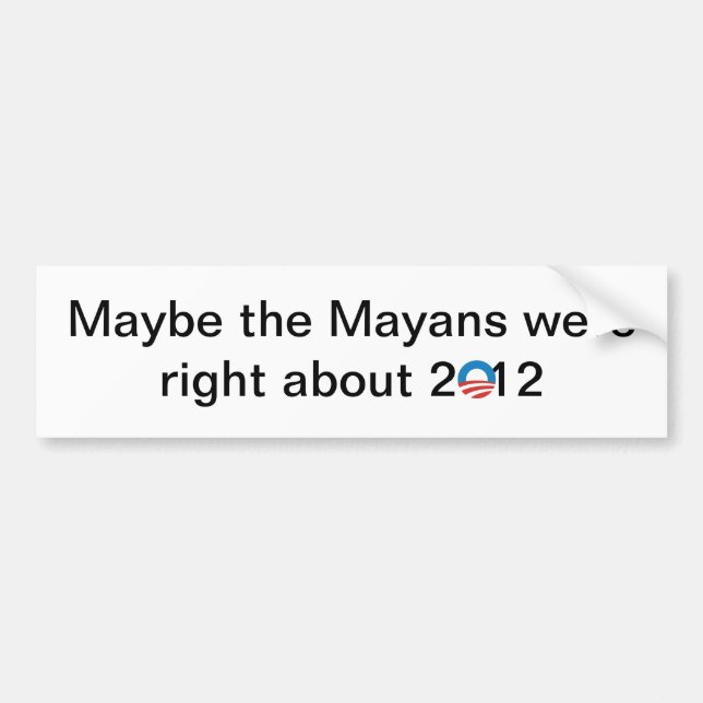 Autocollant De Voiture Le Mayans étaient exact (Devant)