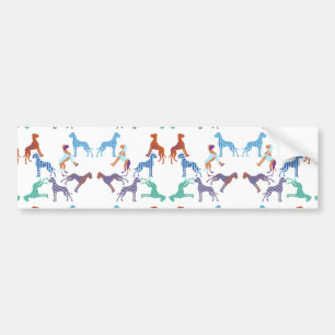 Autocollant De Voiture le motif motif Dogue Allemand