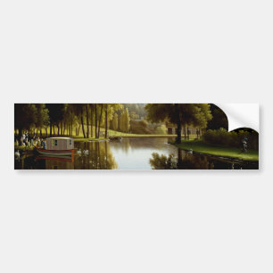 Autocollant De Voiture Le Parc de Mortefontaine (par Bidaud)