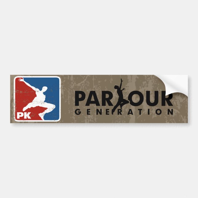 Autocollant De Voiture Le Parkour (Devant)
