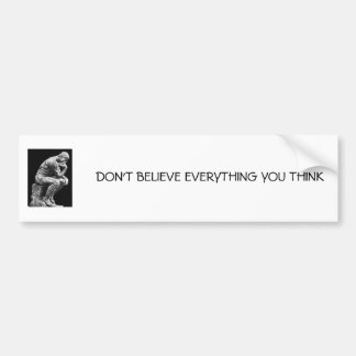 Autocollant De Voiture Le penseur par l'adhésif pour pare-chocs de Rodin