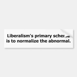 Autocollant De Voiture Le plan du libéralisme