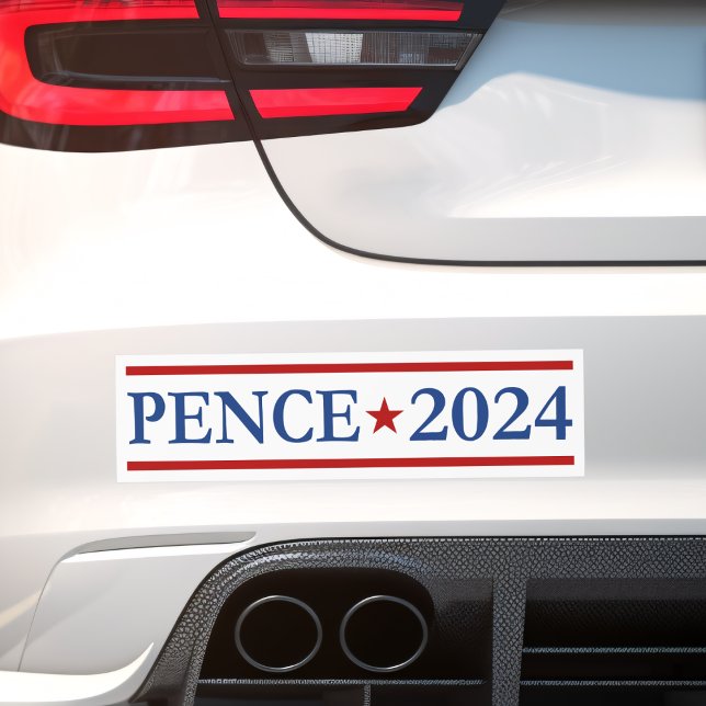 Autocollant De Voiture Le président américain de Modern Mike Pence 2024 (Créateur téléchargé)