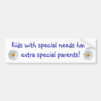 Autocollant De Voiture Le Special a besoin de parents…