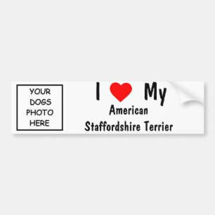 Autocollant De Voiture Le Staffordshire Terrier américain