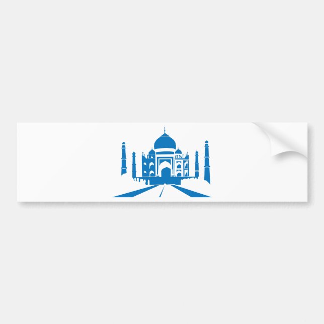 Autocollant De Voiture Le Taj Mahal (Devant)