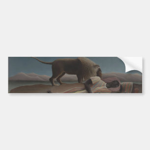 Autocollant De Voiture Le Tsigane endormi par Henri Rousseau