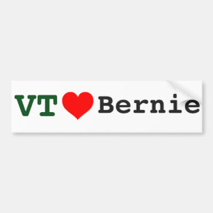 Autocollant De Voiture Le Vermont aime l'adhésif pour pare-chocs de