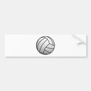 Autocollant De Voiture Le volleyball fait sur commande folâtre le produi