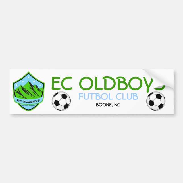 Autocollant De Voiture L'EC Oldboys (Devant)