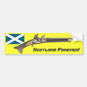 Autocollant De Voiture L'Ecosse pour toujours !