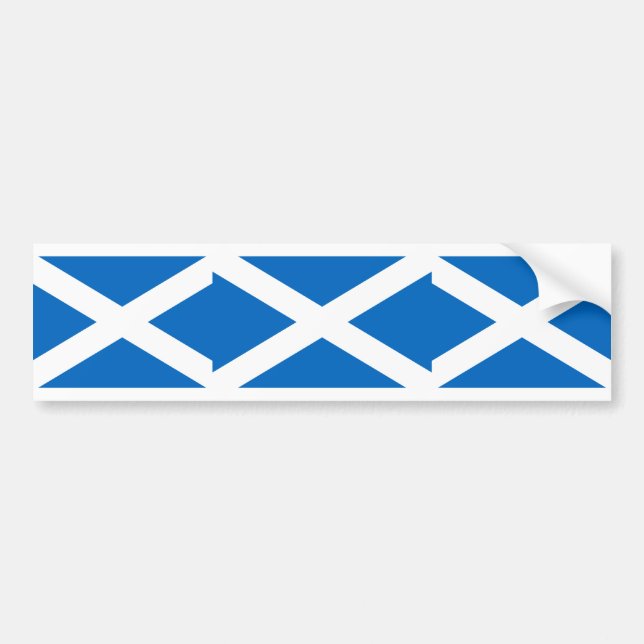 Autocollant De Voiture L'Ecosse, Royaume-Uni (Devant)