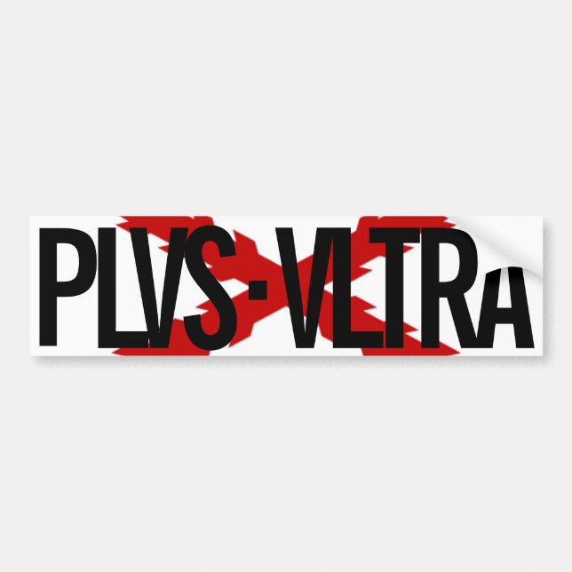 AUTOCOLLANT DE VOITURE L'EMPIRE ESPAGNOL (Devant)