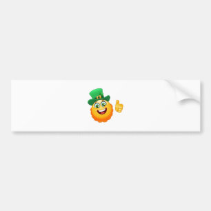 Autocollant De Voiture leprechaun emoji