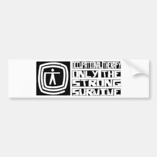 Autocollant De Voiture L'ergothérapie survivent