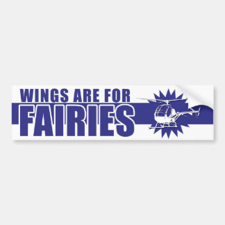 Autocollant De Voiture Les ailes sont pour le BLEU d'adhésif pour