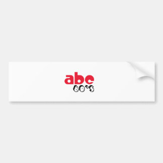 Autocollant De Voiture Les années 80 d'ABC