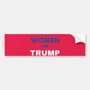 Autocollant De Voiture Les Femmes Pour Trump
