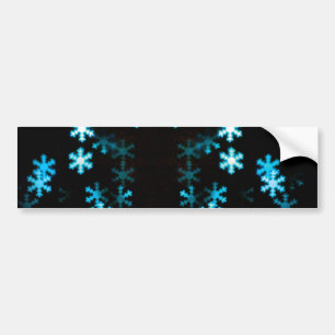 Autocollant De Voiture Les flocons de neige magiques de Noël