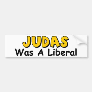 Autocollant De Voiture Les judas étaient un libéral