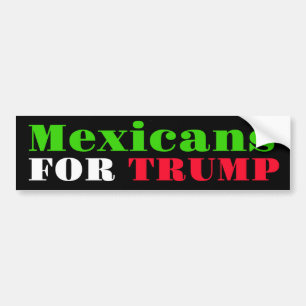 Autocollant De Voiture Les Mexicains pour Trump