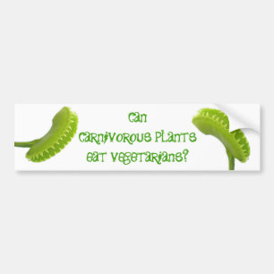 Autocollant De Voiture Les plantes carnivores peuvent-elles manger des vé
