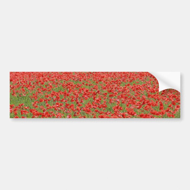 Autocollant De Voiture Les Poppies ! (Devant)
