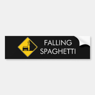 Autocollant De Voiture Les spaghetti tombent