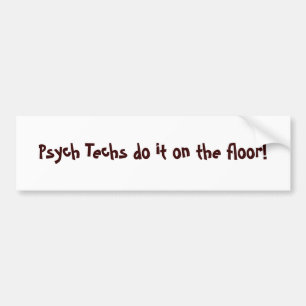 Autocollant De Voiture Les technologies de Psych le font sur le plancher