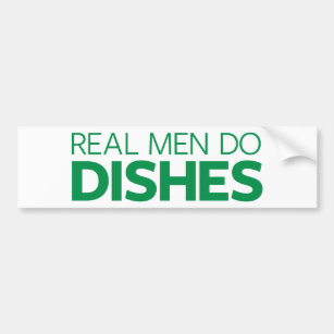 Autocollant De Voiture Les vrais hommes font des plats