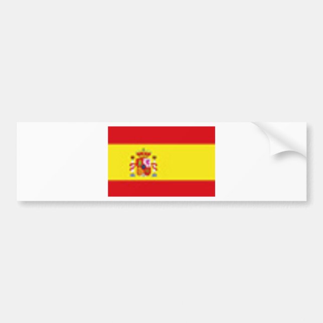 Autocollant De Voiture L'Espagne (Devant)
