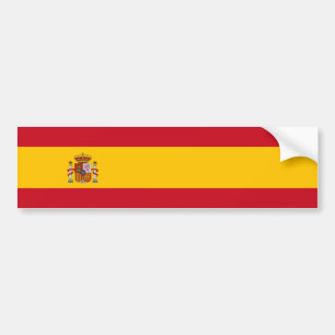 Autocollant De Voiture L'Espagne/drapeau espagnol