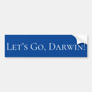 Autocollant De Voiture Let’s Go, Darwin