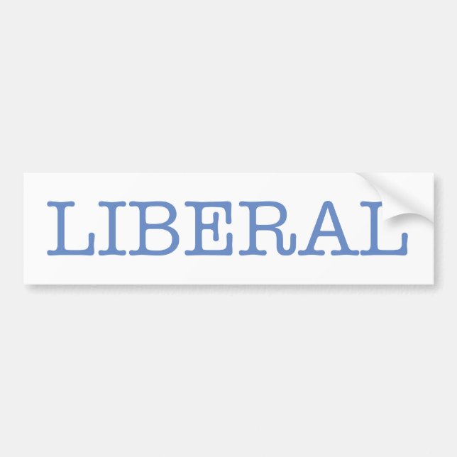 Autocollant De Voiture Libéral (Devant)