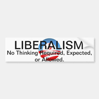 Autocollant De Voiture Libéralisme II