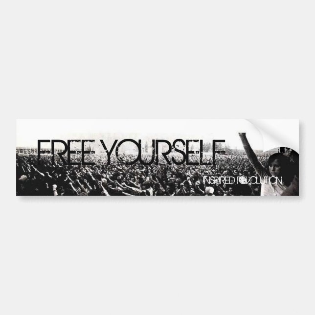 Autocollant De Voiture libérez-vous (Devant)