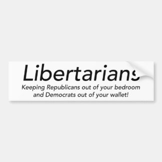 Autocollant De Voiture Libertaires
