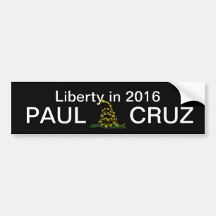 Autocollant De Voiture Liberté en 2016 Paul Cruz