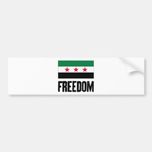 Autocollant De Voiture Liberté - Syrie