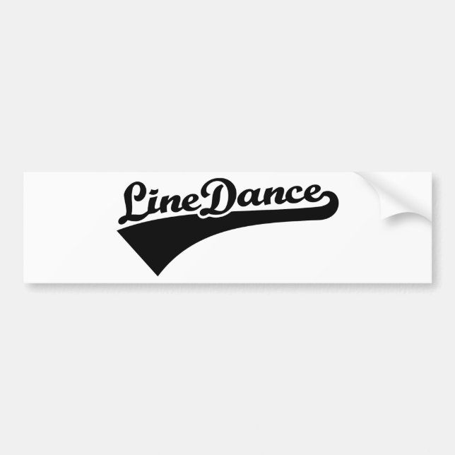 Autocollant De Voiture Ligne danse (Devant)