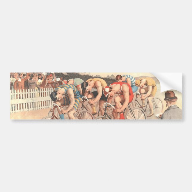 Autocollant De Voiture Ligne d'arrivée SUPÉRIEURE (Devant)