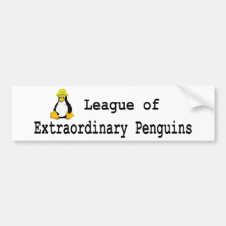 Autocollant De Voiture Ligue des pingouins extraordinaires 2